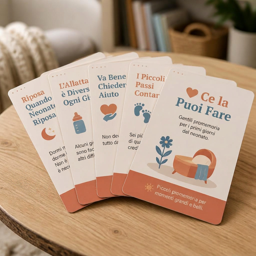 24 flashcard pratiche Top Genitori